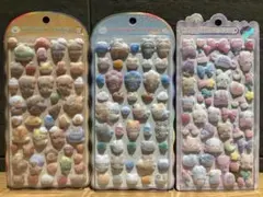 コットンパフィーふわふわドロップシールセット