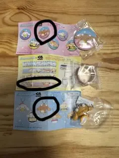 シナモロール キーホルダー・缶バッジ・マスキングテープ