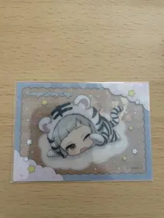 文豪ストレイドッグス×東武動物公園　中島敦　クリアホロカード