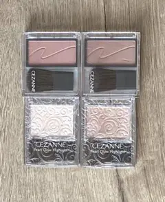 CEZANNE ハイライト・チーク4点セット