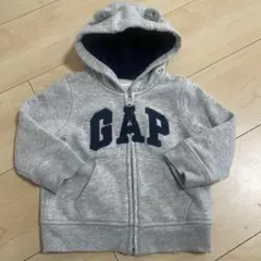 GAP ベビー用グレー パーカー フード付き