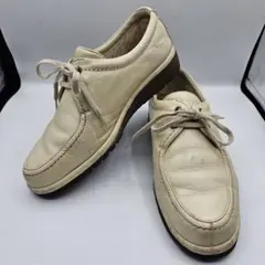 アシックス/pedala ペダラ レザー シューズ【22.5】革靴 ホワイト