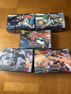 HG ガンプラ ガンダムビルドシリーズ系 6種 + オプション1種 まとめ