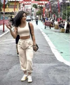 新品 タンクトップ セットアップ 上下セット　レディース