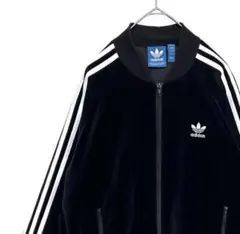 adidas 常田大希着用 ベロアジャージ オールブラック XL - メルカリ