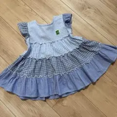 ストライプワンピース 100