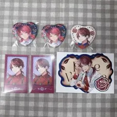 にじさんじ Rose Valentine ハート型缶バッジ ローレン・イロアス