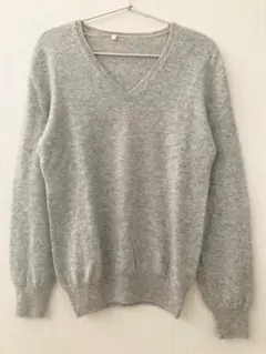 無印良品　カシミヤ100% Vネックセーター