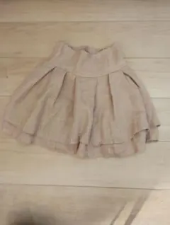 試着のみ。ミシェルマカロン　ピンク 美脚になれるスカート XSサイズ