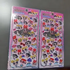 『正規品』パワーパフガールズ プチドロップステッカー 2シートセット
