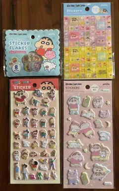クレヨンしんちゃんステッカー、シールセット