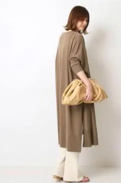 ドゥーズィエムクラス　shake code ロング カーディガン