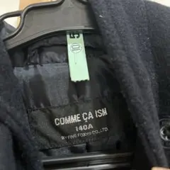 COMME CA ISM ダッフルコート 140A ネイビー