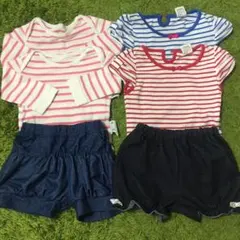 再値下げ★激安☆ユニクロ ベビー服6枚セット もとめ売り おまとめセット 双子