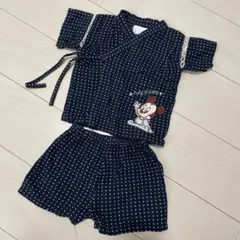 Disney 甚平 ネイビー 80