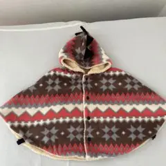 リバーシブルポンチョ