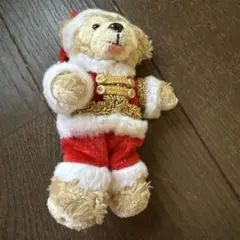 2009年　クリスマス　オープンマウスダッフィー　ぬいぐるみストラップ