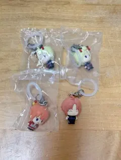 銀魂 めじるしアクセサリーアクセサリー 神威 神楽 月詠×2