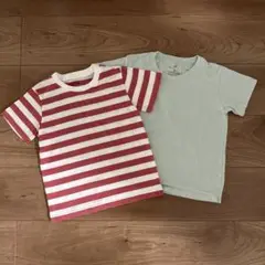 無印良品　キッズTシャツ　2点セット