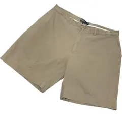 【高級品】ポロラルフローレンハーフチノパンツ　人気色ハニーベージュ超大きめ2XL