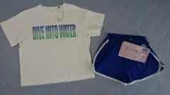 【新品タグ付】GU Tシャツ＆ショートパンツ2点セット 130cm