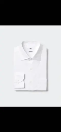 ユニクロ　スーパーノンアイロンシャツ　M