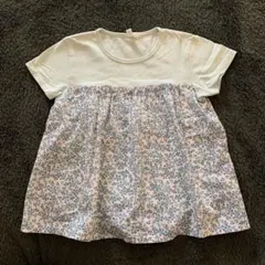 チュニック　130 花柄　半袖