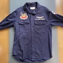 AVIREX U.S. AIR FORCE ミリタリーシャツ Mのサムネイル