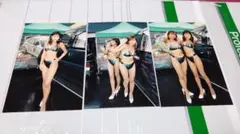 内田亜紗子 写真 はがきサイズ 5枚 レースクイーン アイドル タレント