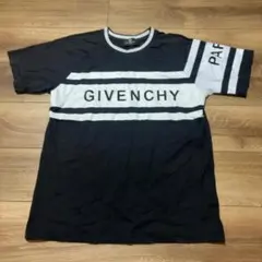 GIVENCHY Tシャツ 黒 白 M デカロゴ ボーダー 90s GIVENCHY Tシャツ 黒 白 M デカロゴ ボーダー 90s - メルカリ