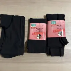 新品　fukuske 透けて見えるタイツ　L 3足セット