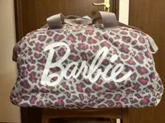 Barbie ヒョウ柄 ボストンバッグ ピンクのサムネイル