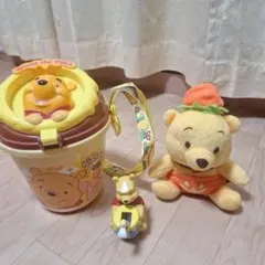 プーさんのぬいぐるみ他三点セット