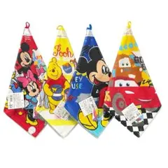 【匿名配送】④★訳あり★Disneyループ付きタオル＊4枚セット