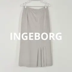 【美品】INGEBORG インゲボルグ ピンクハウス ドット柄 フレアスカートのサムネイル