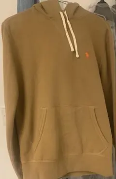 Polo Ralph Lauren ベージュ フード付きパーカー XS ブラウン