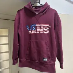 VANS アメリカ国旗デザイン パーカー