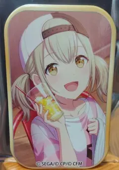 プロセカ スクエア缶バッジ vol.24 B 小豆沢こはね ビビバス