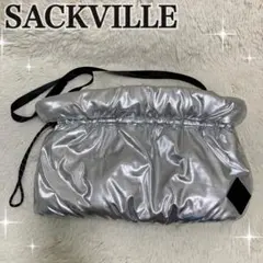 SACKVILLE 　バッグ　かばん　ドローストリング　クラッチ　シルバー　新品 2026年最新】sackvilleの人気アイテム - メルカリ