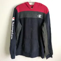 Champion 【XL】フード付きパーカー パーカー ネイビー チャンピオン