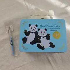 【2品セット】上野動物園　パンダ　ぬいぐるみ シャオシャオ　レイレイ　缶クッキー 限定値下げ中 上野動物園 シャオシャオ レイレイ ぬいぐるみセット