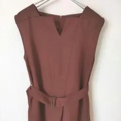 allureville リネンオックスベルト付オールインワンのサムネイル