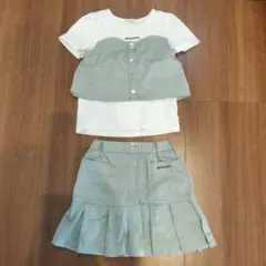 JENNILOVE 半袖トップス150cm スカート140cm