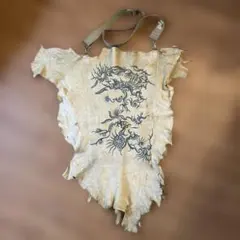 rurumu: 24ss butterfly denim fringe bag - メルカリ