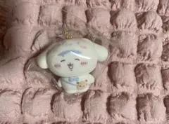 ちいかわ×サンリオ　シークレットフロッキーマスコットチャーム ハチワレ シナモン