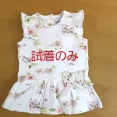 プチバトー　花柄トップス　6m/67cm