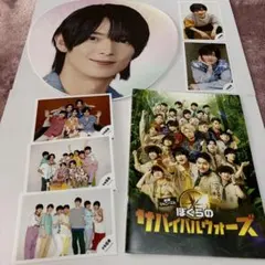 少年忍者 内村颯太 SHOWbiz 2025 うちわ 生写真 サバイバルウォーズ