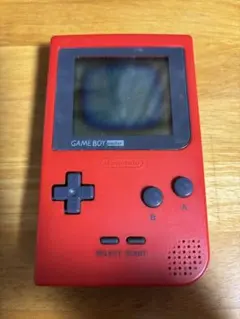 ゲームボーイポケット レッド　ジャンク品