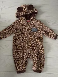 ヒョウ柄 ロンパース