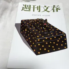 週刊文春 2月27日号 2025年　3303